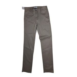LINDBERGH Mens Chino Pants Khaki‎ Stretch Quality Flat Front Size 32x32
